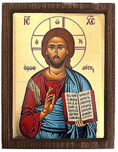 CRISTO PANTOCRATORE 11X14 CM