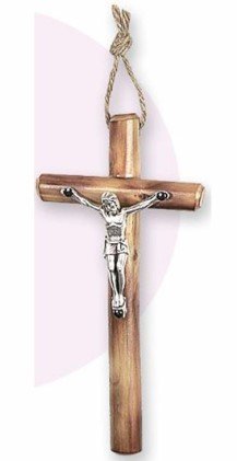 CROCE LEGNO ABETE - Misure 10.5 x 5.4 cm.