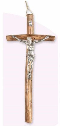 CROCE LEGNO ABETE - Misure: 23 x 11.5 cm.