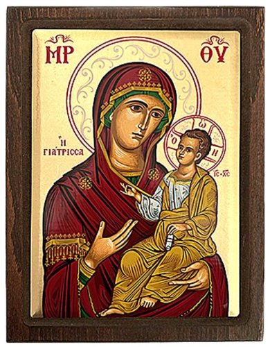 MADONNA CON BAMBINO 18,5x23,5