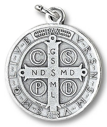 MEDAGLIA  S.BENEDETTO ZAMA OSSIDATA CM.4,5