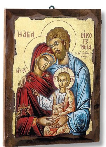 SACRA FAMIGLIA 16X21 CM