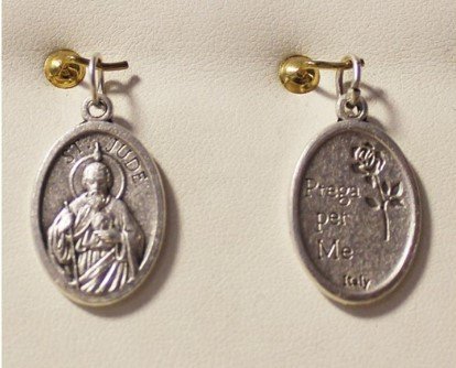 SAN GIUDA TADDEO - MEDAGLIA IN ZAMA, ALTEZZA 22 MM