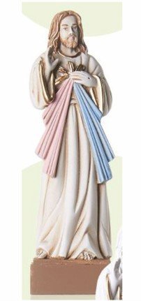 STATUA GESU' MISERICORDIOSO - Altezza 15 cm