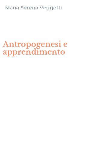 Antropogenesi e apprendimento
