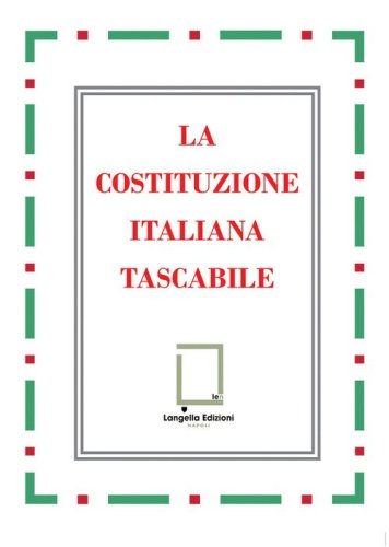 La Costituzione italiana tascabile
