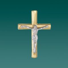 CROCE CON CATENINA ARGENTO 925