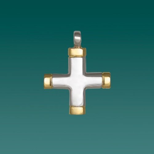 CROCE + CATENINA ARGENTO 925