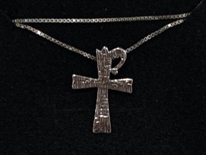 CROCE PAX  CON CATENINA ARGENTO 925