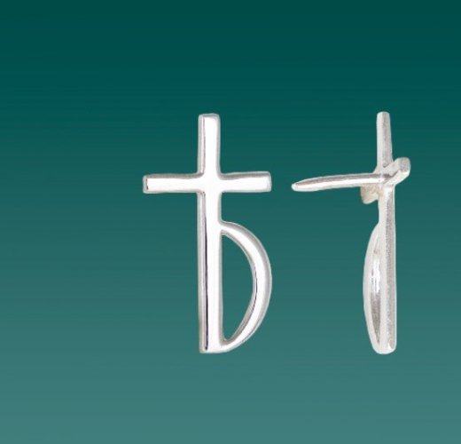 SPILLA ARGENTO 925 + BOTT. OTTONE