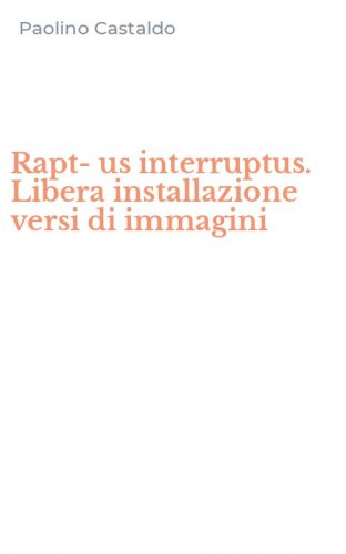 Rapt-us interruptus. Libera installazione versi di immagini