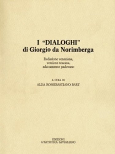 I dialoghi di Giorgio da Norimberga