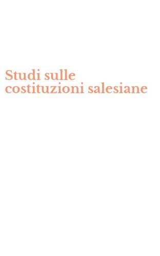 Studi sulle costituzioni salesiane