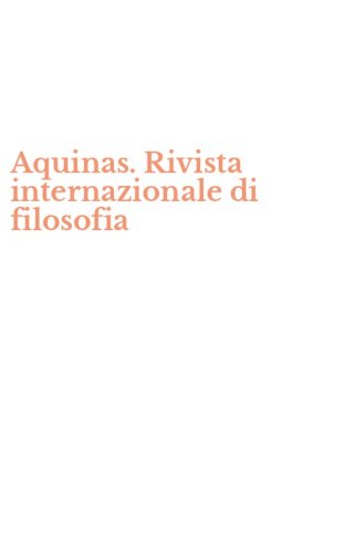 Aquinas. Rivista internazionale di filosofia
