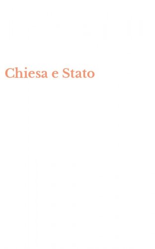 Chiesa e Stato