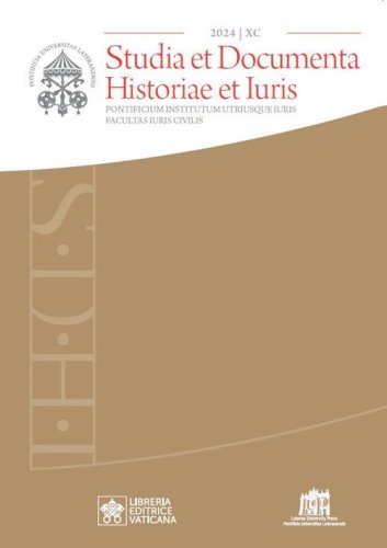 Studia et documenta historiae et iuris