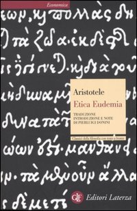 Etica eudemia. Testo greco a fronte