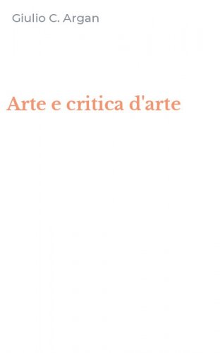 Arte e critica d'arte