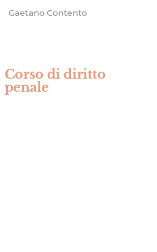 Corso di diritto penale
