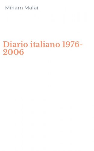 Diario italiano 1976-2006