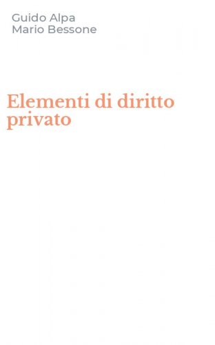 Elementi di diritto privato
