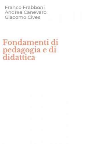 Fondamenti di pedagogia e di didattica