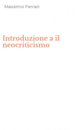 Introduzione a il neocriticismo