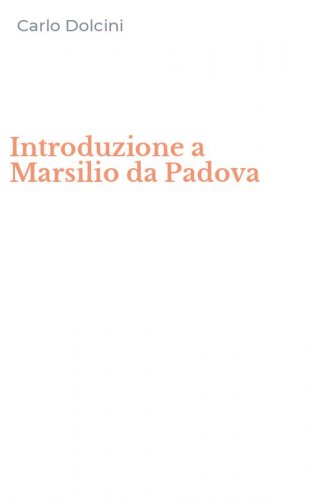 Introduzione a Marsilio da Padova