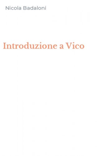 Introduzione a Vico