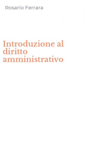 Introduzione al diritto amministrativo