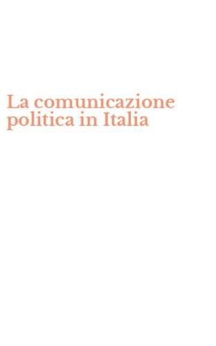 La comunicazione politica in Italia