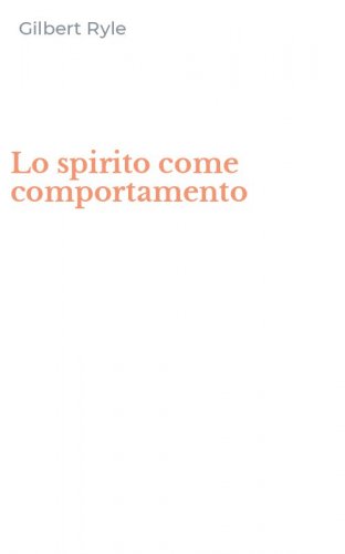 Lo spirito come comportamento