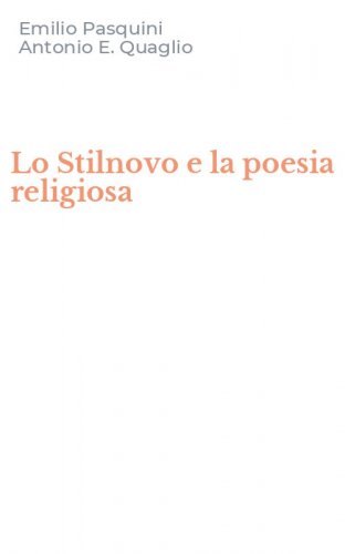 Lo Stilnovo e la poesia religiosa