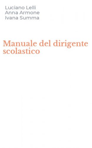 Manuale del dirigente scolastico