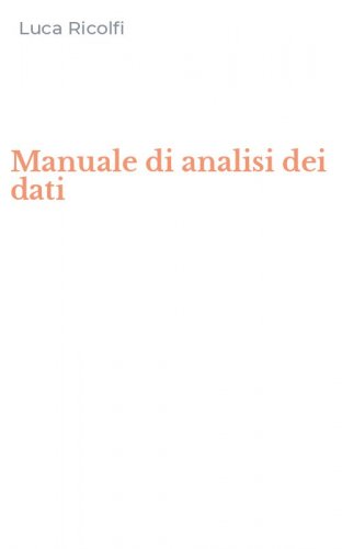 Manuale di analisi dei dati
