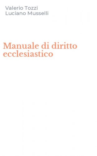Manuale di diritto ecclesiastico