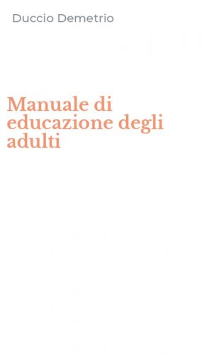 Manuale di educazione degli adulti