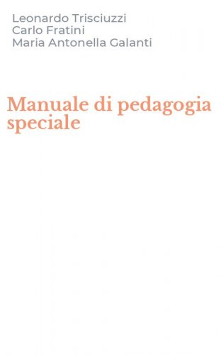 Manuale di pedagogia speciale