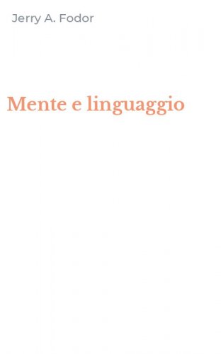 Mente e linguaggio