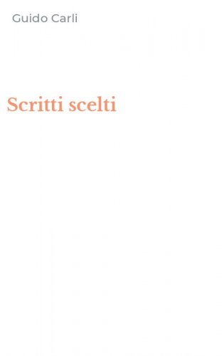 Scritti scelti