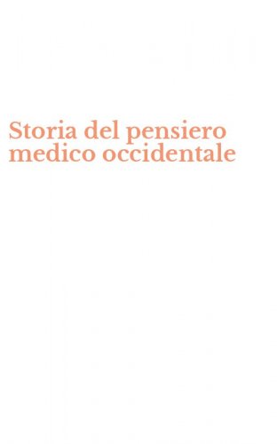 Storia del pensiero medico occidentale