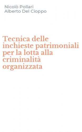 Tecnica delle inchieste patrimoniali per la lotta alla criminalit&agrave; organizzata