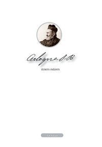 Jean-Baptiste Cerlogne. &Eacute;crits in&eacute;dits
