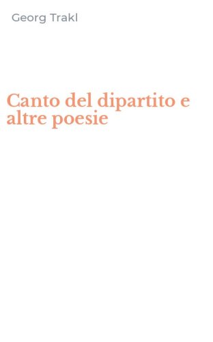 Canto del dipartito e altre poesie