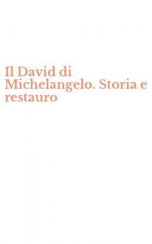 Il David di Michelangelo. Storia e restauro