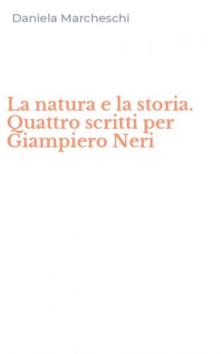 La natura e la storia. Quattro scritti per Giampiero Neri