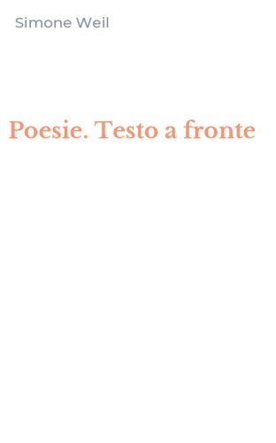 Poesie. Testo a fronte