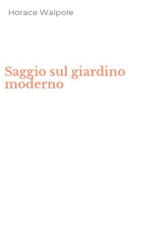 Saggio sul giardino moderno