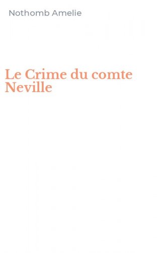 Le Crime du comte Neville