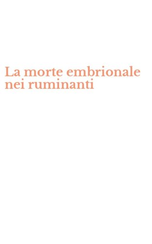 La morte embrionale nei ruminanti